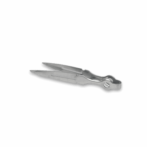 Dampfbock Kohle Zange Silber