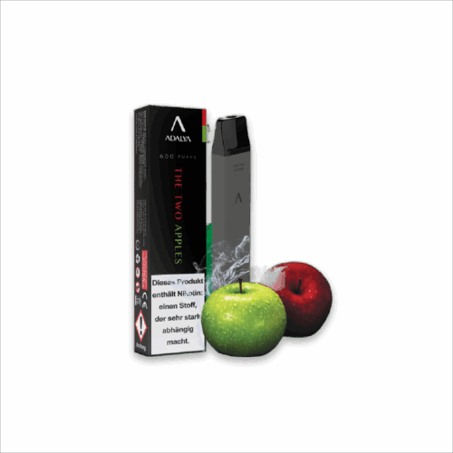 Adalya Vape 12 mg - Two Apples – Bild 2