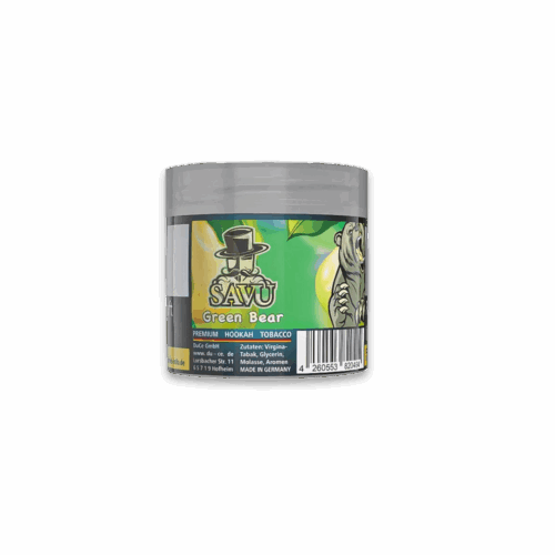 Savu Tabak 25g - Green Bear