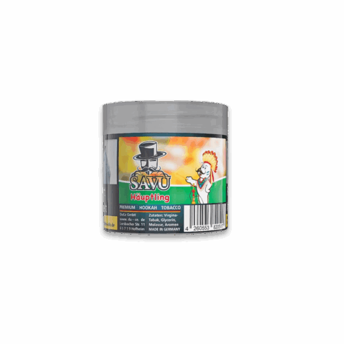 Savu Tabak 25g - Häuptling