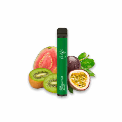 Elf Bar Vape 20mg - Kiwi Passsionfruit Guava – Bild 2