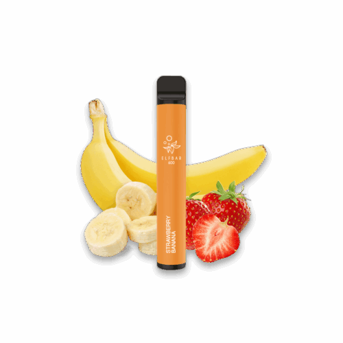 Elf Bar Vape 20mg - Strawberry  Banana – Bild 2