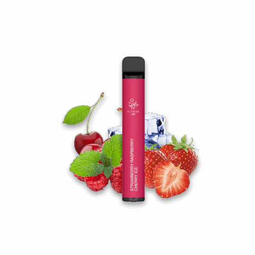 Elf Bar Vape 20mg - Strawberry Raspberry Cherry Ice – Bild 2