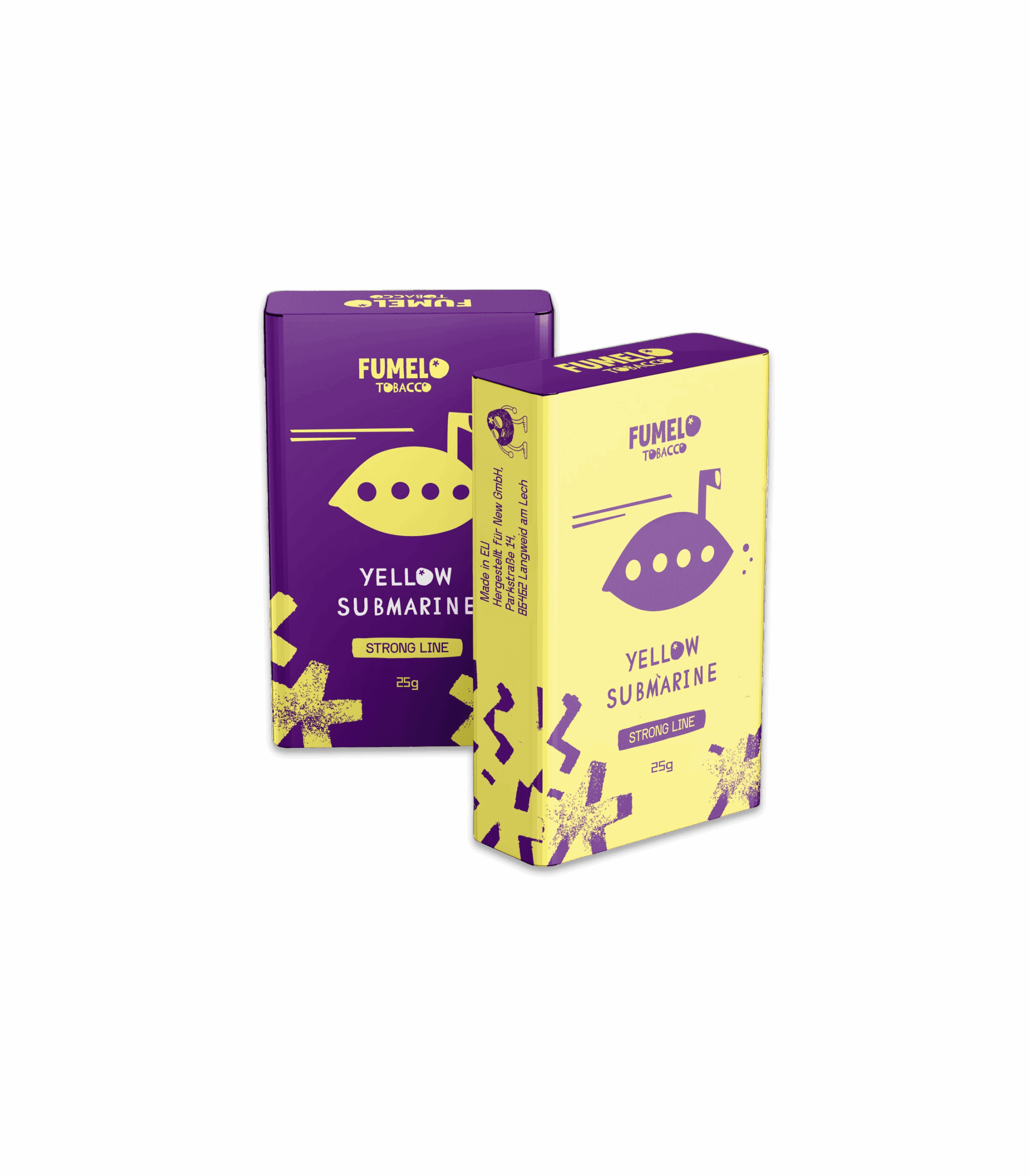 Fumelo Yellow submarina Fumelo Strong Tabak 25g - Yellow Submarine – Bild 1