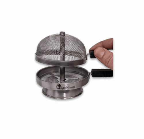 Dschinni Vulcan  Windbreaker - Edelstahl Kaminaufsatz – Bild 2