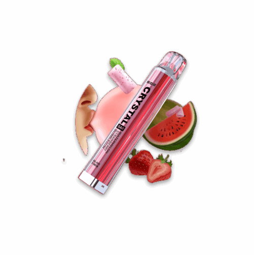 SKE Crystal Bar 20 mg - Watermelon Strawberry Bubblegum – Bild 2