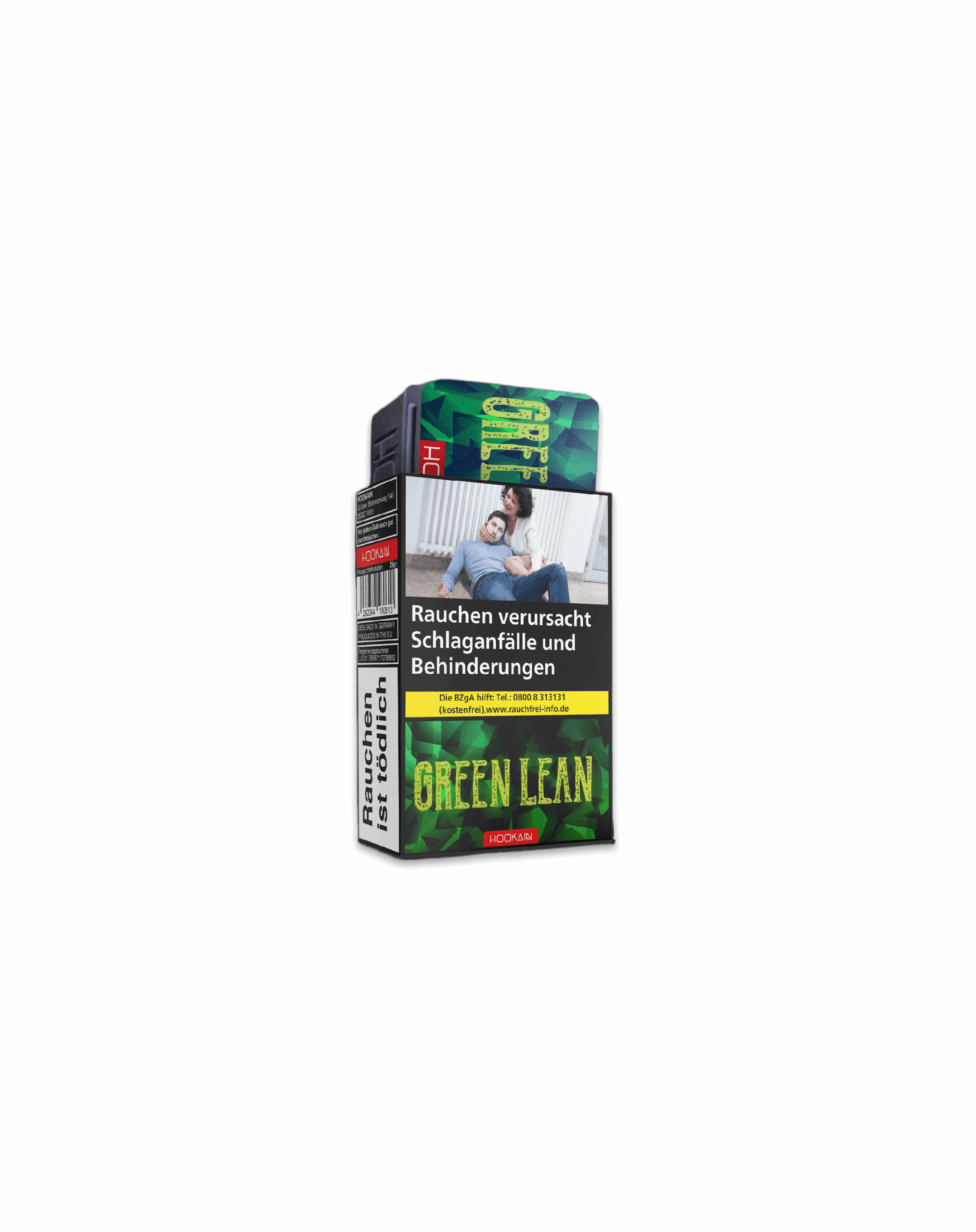 Hookain 25g green lean Hookain Tabak 25g - Green Lean – Bild 1