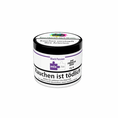 Mixto Pfeifentabak 65g - Black Passion