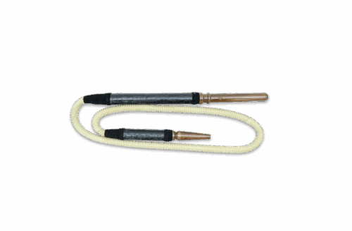 Dampfbock  Lederstoff - Schwarz