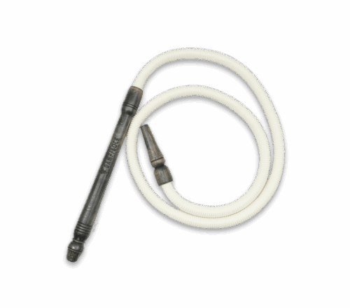 Dampfbock  Lederschlauch Stream - Metall Grau