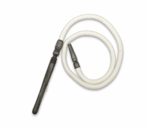 Dampfbock Lederschlauch Torch - Metall Grau