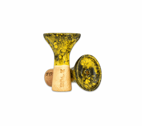 Moon Phunnel - Marble Black Yellow