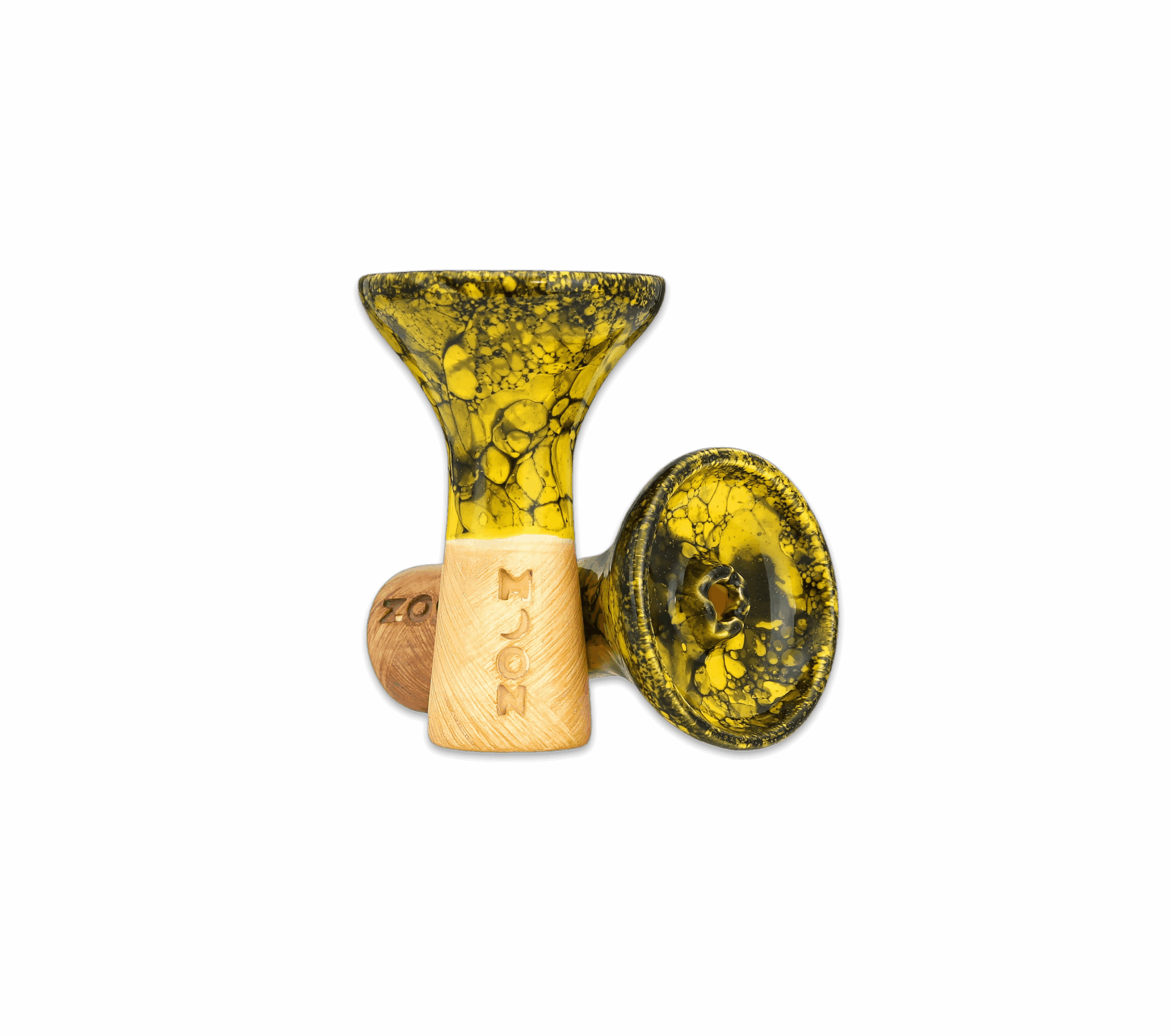 Moon Phunnel Marble Black-Yellow Moon Phunnel - Marble Black Yellow – Bild 1