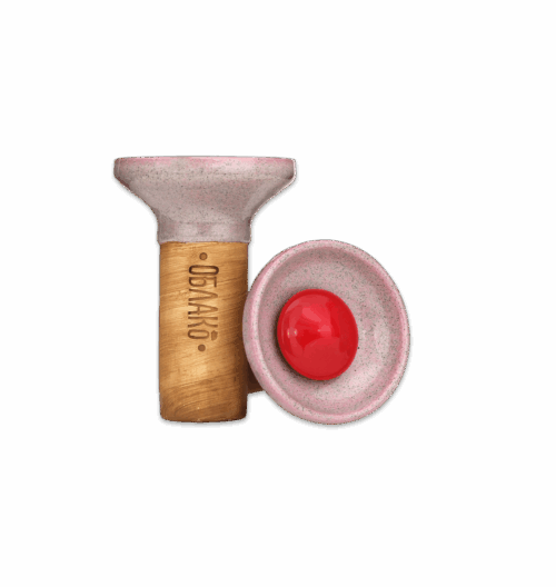 Oblako Flow - Red on Pink Dots