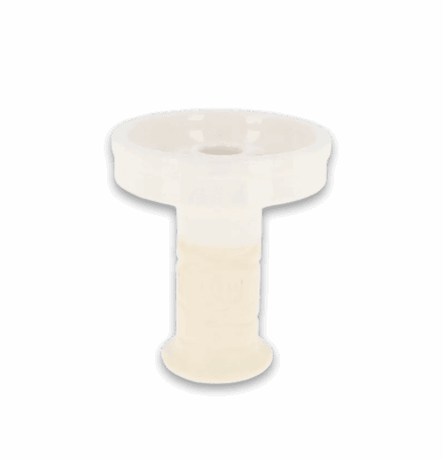 Hookain Baba Bowl Phunnel - Soft Touch Bianco