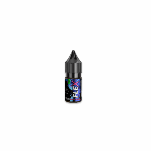 Flex Overdosed Liquid 10ml - Blue Razz 0mg