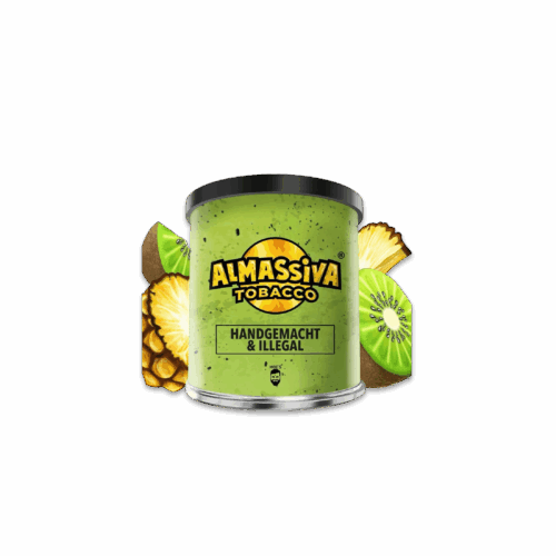 Al Massiva Shisha Tabak 200g - Handgemacht & Illegal