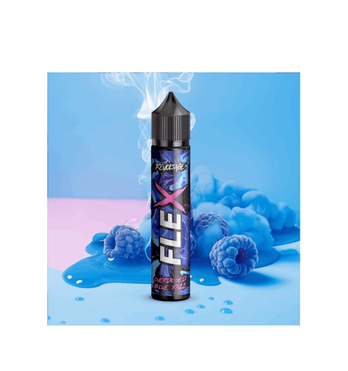 Flex Revoltage Overdosed  Aroma 10ml - Blue Razz – Bild 2