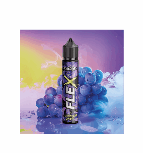 Flex Revoltage Overdosed  Aroma 10ml - Grape – Bild 2