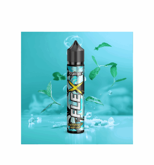Flex Revoltage Overdosed  Aroma 10ml - Mint Gum – Bild 2