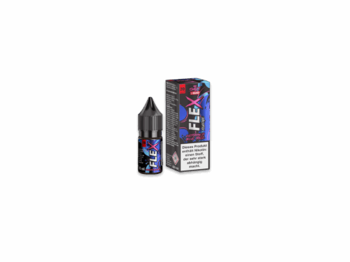 Flex Overdosed Liquid 10ml - Blue Razz 20mg – Bild 2