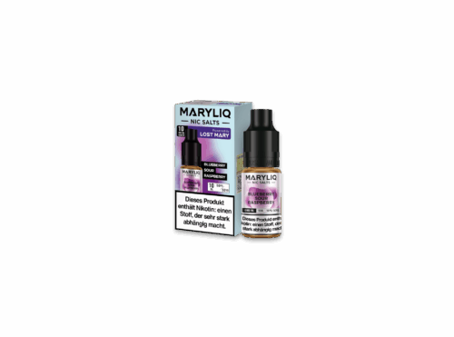 Maryliq Liquid 10ml - Blueberry Sour Raspberry 10mg – Bild 2