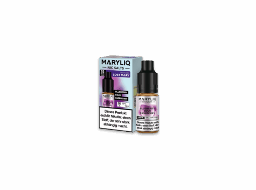 Maryliq Liquid 10ml - Blueberry Sour Raspberry 20mg – Bild 2