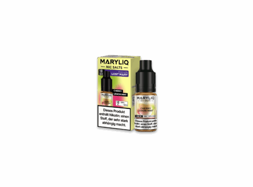 Maryliq Liquid 10ml - Cherry Lemon Mint 10mg – Bild 2