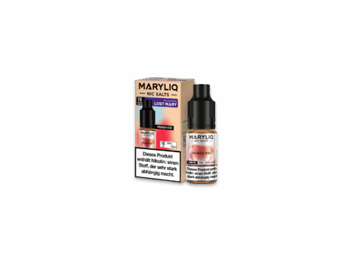 Maryliq Liquid 10ml - Peach Ice 10mg – Bild 2