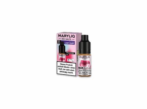 Maryliq Liquid 10ml - Strawberry Ice 10mg – Bild 2