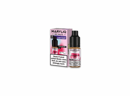 Maryliq Liquid 10ml - Strawberry Ice 20mg – Bild 2