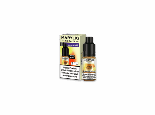 Maryliq Liquid 10ml - Tripele Mango  20mg – Bild 2