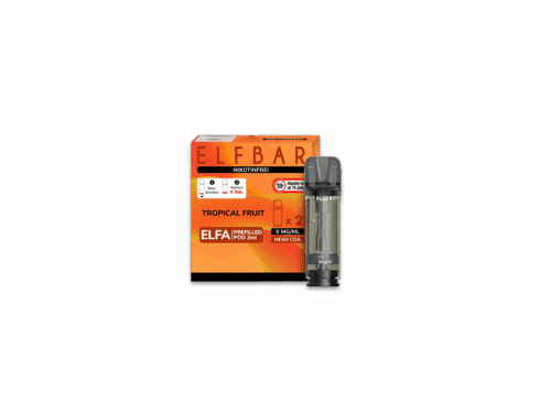 Elf Bar Elfa Prefilled Pod 2 Stück Nic. 0% - Tropical Fruit