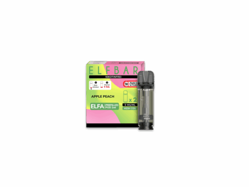 Elf Bar Elfa Prefilled Pod 2 Stück Nic. 0% - Apple Peach