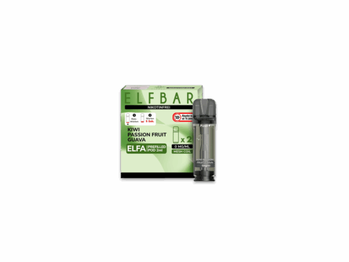 Elf Bar Elfa Prefilled Pod 2 Stück Nic. 0% - Kiwi Passionfruit Guava
