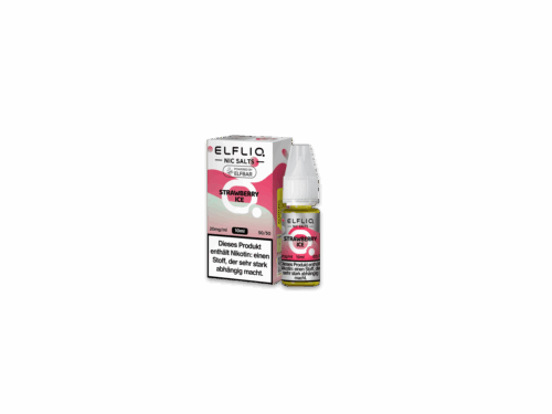 Elfliq Liquid 10ml Nikotinsaltz 10mg - Strawberry Ice
