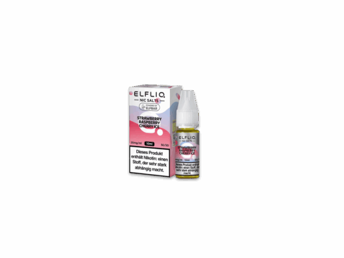 Elfliq Liquid 10ml Nikotinsaltz 20mg - Strawberry Raspberry Cherry