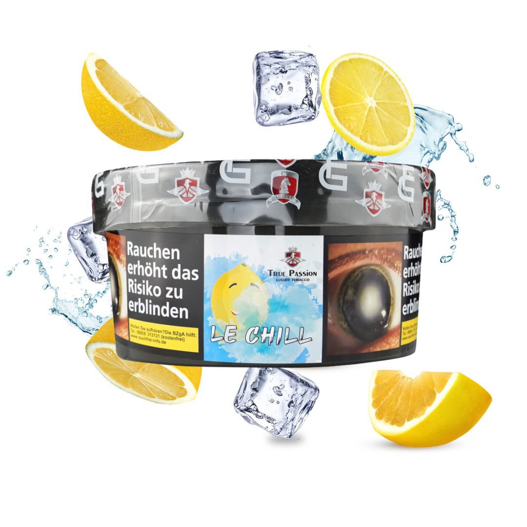True Passion shihsa Tabak 1000g- Le chill True Passion Shisha Tabak 1000g - Le Chill – Bild 1
