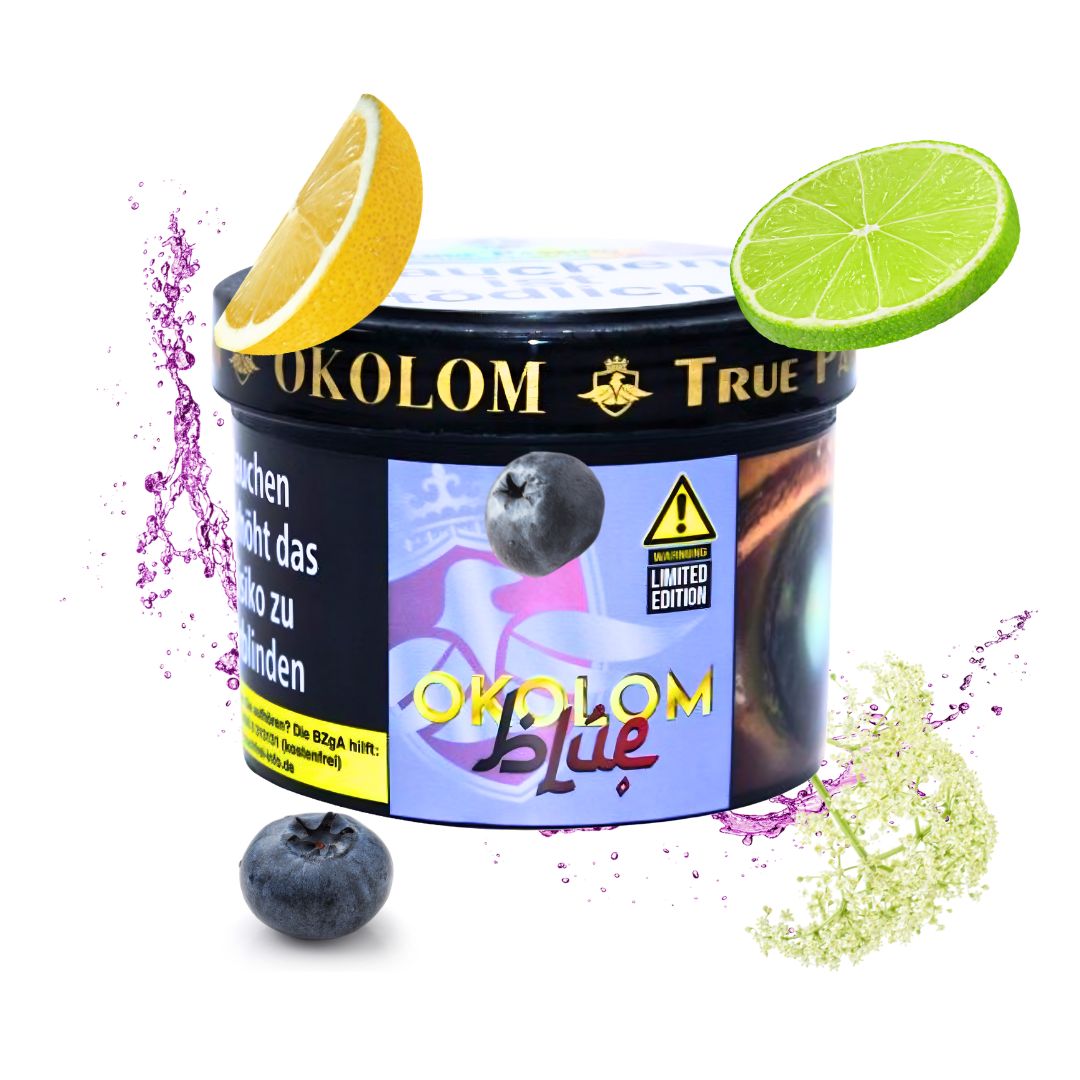 True Passion shihsa Tabak 200g - Okolom Blue True Passion Shisha Tabak 200g - Okolom Blue – Bild 1