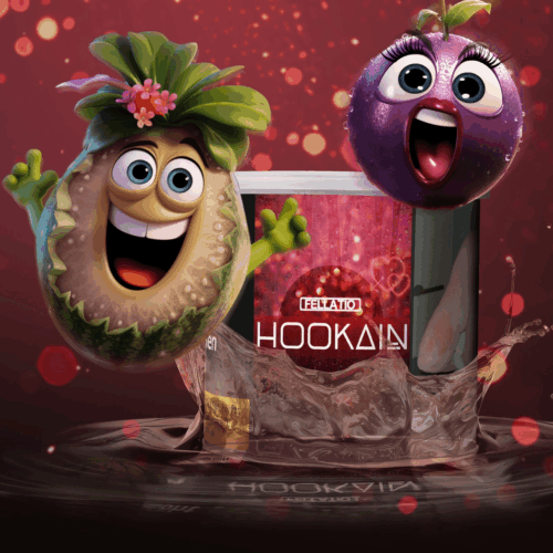 Hookain Shisha Tabak 200g - Fellatio – Bild 2