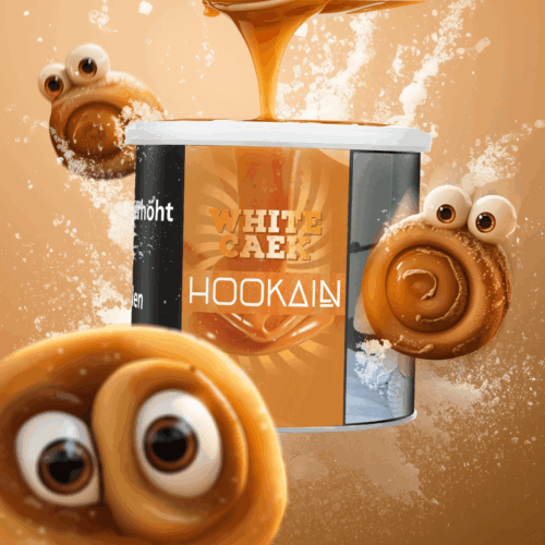 Hookain Shisha Tabak 200g - White Caek – Bild 2