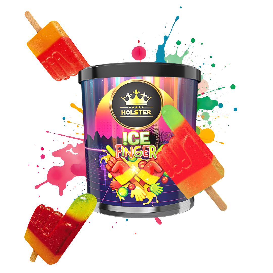 Holster Shisha Tabak 200 - Ice Finger Holster Shisha Tabak 200g - Ice Finger – Bild 1