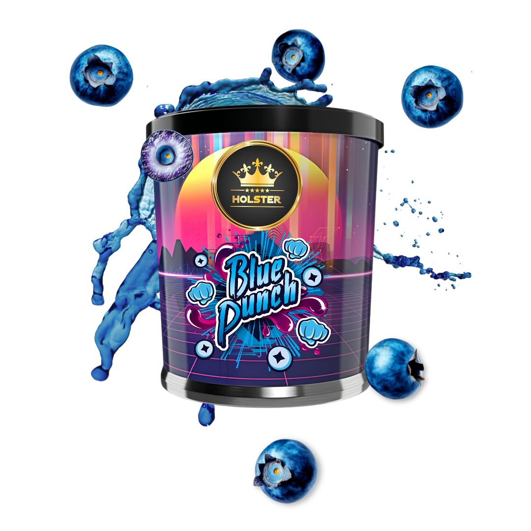 Holster Shisha Tabak 200 - Yellow Punch (2) Holster Shisha Tabak 200g - Blue Punch – Bild 1
