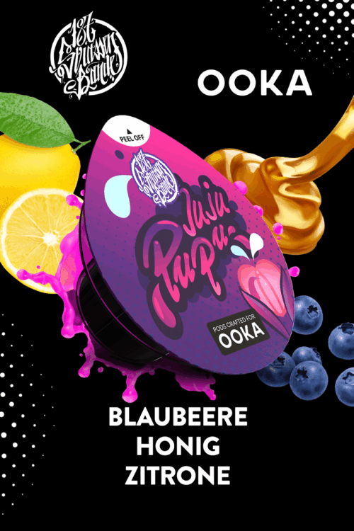 187 Strassenbande OOKA Pod Tabak 10g - Juicy Purple – Bild 2