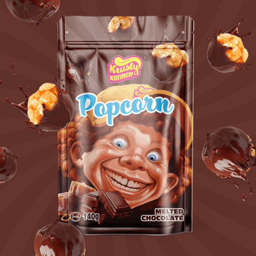 Krusty Krunch Popcorn 140g - Melted Chocolate – Bild 2