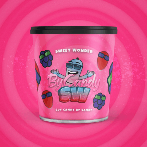 By candy Tabak 200g - SW Saure Würmer – Bild 2