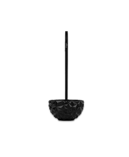 Moze Flare Kohlekorb Gusseisen – Schwarz – Bild 2