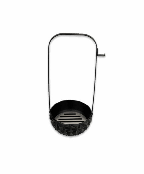 Moze Flare Kohlekorb Gusseisen – Schwarz – Bild 3