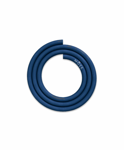 Moze Silikonschlauch Soft Touch - Blue