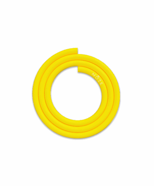 Moze Silikonschlauch Soft Touch - Yellow